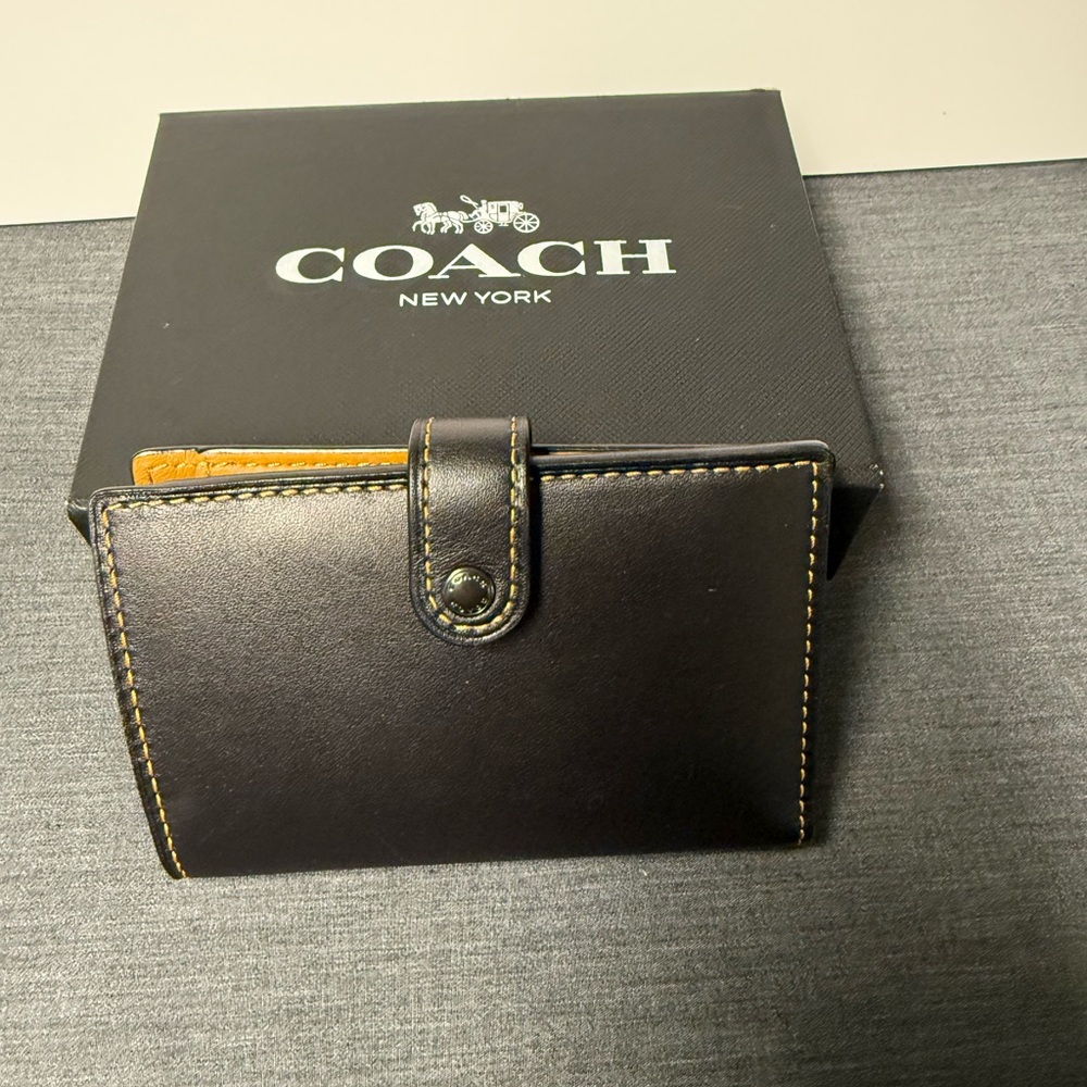 Coach Black Leather wallet